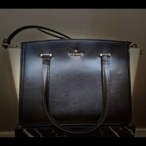 Black & white Kate Spade purse
